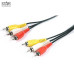 Cáp Loa 3 ra 3 đầu đực 1.5m - 2