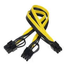 Cáp Nguồn PhụTừ 6pin Sang 8pin 6 pin 2 (6 + 2) pin male - Bezon Buôn Ma Thuột