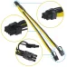 Cáp Nguồn PhụTừ 6pin Sang 8pin 6 pin 2 (6 + 2) pin male - 1
