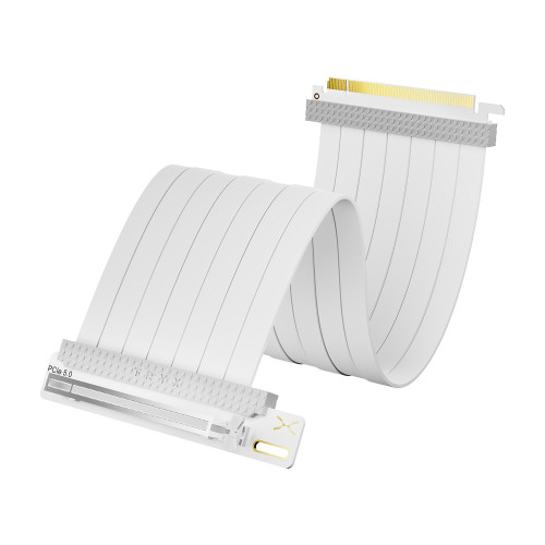 Cáp Riser TRYX Dành Cho Vga Pcie 5.0 String 200m (M-ATX, Mini-ITX) - Trắng