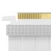 Cáp Riser TRYX Dành Cho Vga Pcie 5.0 String 300m (F-ATX) - Trắng - 2