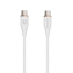 Cáp sạc nhanh Bison CB100 White | C to C, 60W, 1.2m - Bezon Buôn Ma Thuột