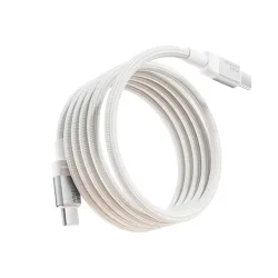 Cáp sạc nhanh từ tính Movespeed MSC03 240W | 1.2M, Trắng - Bezon Buôn Ma Thuột