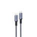 Cáp sạc nhanh Veggieg V-M002c | USB C sang USB C, 1.2m - 2