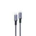 Cáp sạc nhanh Veggieg V-M002c | USB C sang USB C, 1.2m - 2