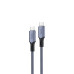 Cáp sạc nhanh Veggieg V-M002c | USB C sang USB C, 1.2m - 3