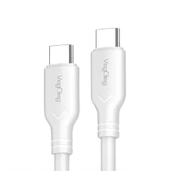 Cáp sạc nhanh Veggieg V-M001C 60W | USB C sang C, 1.2m - Bezon Buôn Ma Thuột