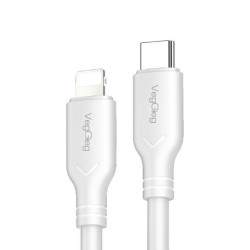 Cáp sạc nhanh Veggieg V-M001L | USB C sang Lightning, 1.2m - Bezon Buôn Ma Thuột