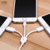 Cáp Sạc Pisen 3 in 1 AP07-1200 ( Type-C/ Lightning/ MicroUSB ) 1.2m - 3