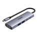 Bộ chuyển đổi đa cổng USB-C RAPOO (XD51) | USB-C to HDMI 4K 60Hz, 2 x USB-A 3.0, USB-C, PD - 5