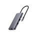 Bộ chuyển đổi đa cổng USB-C RAPOO (XD101) | USB-C to HDMI 4K 30Hz, USB-C, 3 x USB 3.0, VGA, Audio, RJ45, SD/TF Card - 2