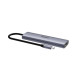 Bộ chuyển đổi đa cổng USB-C RAPOO (XD61) | USB-C to HDMI 4K 60Hz, 2 x USB-A 3.0, SD/TF Card, PD - 2