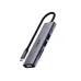 Bộ chuyển đổi đa cổng USB-C RAPOO (XD61) | USB-C to HDMI 4K 60Hz, 2 x USB-A 3.0, SD/TF Card, PD - 3