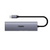 Bộ chuyển đổi đa cổng USB-C RAPOO (XD61) | USB-C to HDMI 4K 60Hz, 2 x USB-A 3.0, SD/TF Card, PD - 4