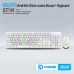 Combo phím chuột giả cơ gaming FD G9500P | Có dây, Fullsize, Membrane, RGB Rainbow, White - 1