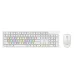 Combo phím chuột giả cơ gaming FD G9500P | Có dây, Fullsize, Membrane, RGB Rainbow, White - 3