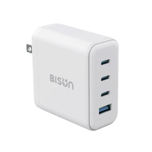 Củ sạc nhanh mini Bison BCH350 White GaN 140W