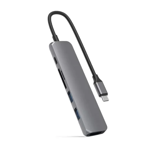 Hub chuyển đổi Type C HyperDrive Bar HD22E | 6 in 1