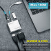 HUB mở rộng kết nối Micropack USB C to 4 Ports VGA Adapter | Silver (MDC-4V-SL) - 2