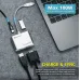 HUB mở rộng kết nối Micropack USB C to 4 Ports VGA Adapter | Silver (MDC-4V-SL) - 2