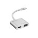 HUB mở rộng kết nối Micropack USB C to 4 Ports VGA Adapter | Silver (MDC-4V-SL) - 5