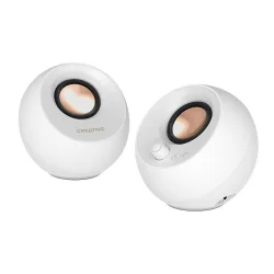 Loa Creative Pebble Pro | Bluetooth, Trắng (51MF1710AA003) - Bezon Buôn Ma Thuột