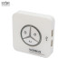 Nút Nguồn Lớn Waka – Vuông Cao Cấp (Vặn) (2 USB + Audio + Power + Led) - 3