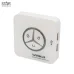 Nút Nguồn Lớn Waka – Vuông Cao Cấp (Vặn) (2 USB + Audio + Power + Led) - 3