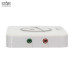 Nút Nguồn Lớn Waka – Vuông Cao Cấp (Vặn) (2 USB + Audio + Power + Led) - 4