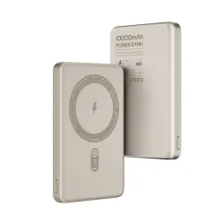 Sạc dự phòng từ tính Movespeed W10 | 10000mAh, 20W, Vàng - Bezon Buôn Ma Thuột