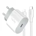 Bộ sạc nhanh Veggieg V-M102 PD20W + Cáp Type C sang Lightning 1.2m - 3