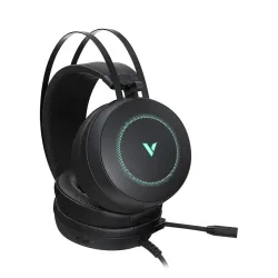 Tai nghe Gaming Rapoo VH160S Black Virtual 7.1 | USB, Over-ear, ENC, Đen - Bezon Buôn Ma Thuột