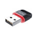 USB nhận Bluetooth 5.0 VEGGIEG VUB502 | Red Black - 2