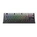 Bàn phím cơ gaming Machenike K600E B87W | 3 Mode, TKL, Linear Switch, RGB, PrintedGrey