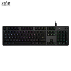 Bàn phím cơ gaming Logitech G413 SE | Có dây, Fullsize, Tactile Switch, LED Trắng, Black, Vỏ nhôm