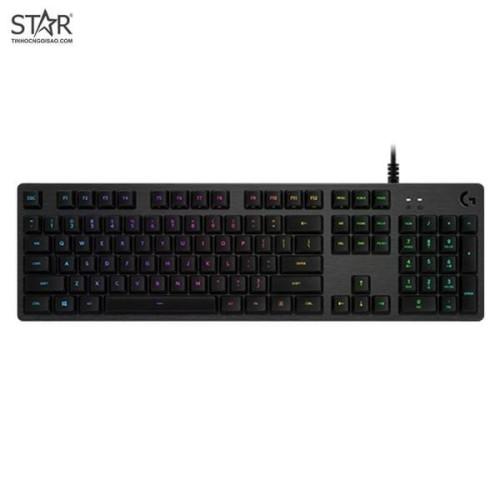 Bàn phím cơ gaming Logitech G413 SE | Có dây, Fullsize, Tactile Switch, LED Trắng, Black, Vỏ nhôm