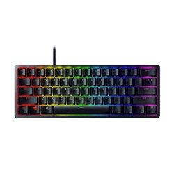Bàn phím cơ gaming Razer Huntsman Mini | Có dây, Mini, Clicky Switch, RGB, Black, Rapid Trigger