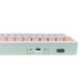 Bàn phím cơ gaming XinMeng M71RGB | 3 Mode, TKL, Linear Switch, RGB, White, Vỏ nhôm, Hot swap