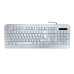 Bàn phím giả cơ gaming Redragon S101-K | Có dây, Fullsize, RGB, White