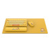 Combo phím chuột văn phòng FD LK586 | Wireless, Mini, Yellow