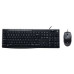 Combo phím chuột văn phòng Logitech MK200 | Có dây, Fullsize, Black - 1