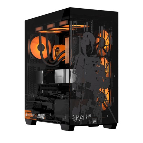 Case Gaming Corsair 3500X Mid-Tower Call Of Duty Black OPS | No Fan, Đen