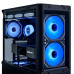 Thùng máy Lian Li Lancool 207 Black (CASELL207DX) | ATX, Kèm sẵn 4 Fan, LCD 6 inch