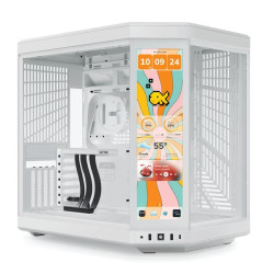 Thùng máy Case Hyte Revolt 3 - Trắng | Mini ITX, nguồn SFX (CS-HYTE-REVOLT3-W)