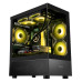 Thùng máy Segotep Endura 240S - Đen | Micro ATX, không fan