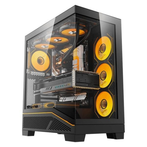 Thùng máy DarkFlash K430 F-ATX (Mặt Kính) | ATX/M-ATX/Mini-ITX, Hỗ trợ VGA 425mm, AIO 360mm, Đen