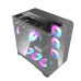 Thùng máy Darkflash L280 F-ATX (View 3 Góc) - Đen