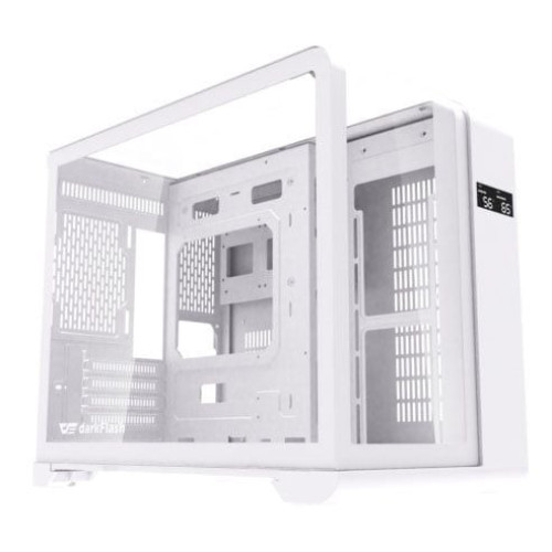 Thùng máy DarkFlash L280M (Chưa kèm Fan) | M-ATX/ITX, Kính cường lực, Trắng