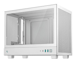 Thùng máy Deepcool CH160 WH Glass Mini-ITX | Trắng, không kèm fan