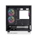 Thùng máy EINAREX S500 Core Black F-ATX | Kèm 1 Fan Đen, Kính cường lực, Đen